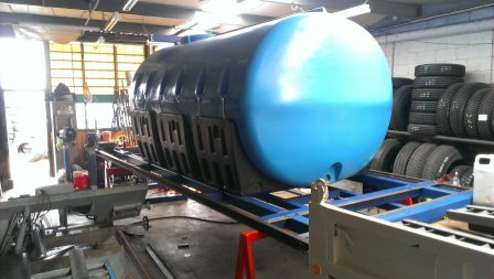 Water Cart Body Fabrication (1)                    